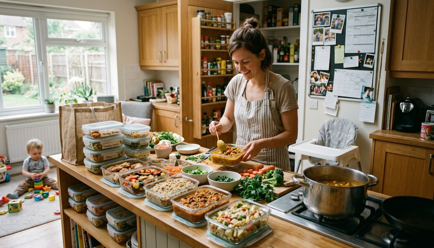 Comment le batch cooking révolutionne les repas des jeunes mamans pressées